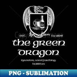 The Green Dragon Inn - PNG Transparent Sublimation File - Transform Your Sublimation Creations