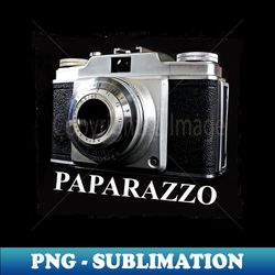 Paparazzo - Digital Sublimation Download File - Vibrant and Eye-Catching Typography