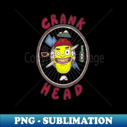Crank Head - Creative Sublimation PNG Download - Spice Up Your Sublimation Projects