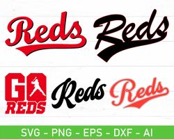 Reds svg, Reds png, Reds svg bundle, Reds png Bundle, baseball svg, baseball png, Reds Mascot Svg, Reds team svg, Reds b