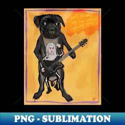Just Phoebe Bridgers and her dog - Premium PNG Sublimation File - Create with Confidence