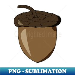 acorn - sublimation-ready png file - bold & eye-catching
