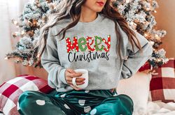 Christmas Sweatshirt, Merry Christmas Sweatshirt, Family Christmas 2023 Shirt, Matching Christmas Santa Shirts,Christmas
