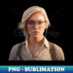 The Nerdy Adventurer - Decorative Sublimation PNG File - Enhance Your Apparel with Stunning Detail