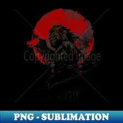 samurai art - Decorative Sublimation PNG File - Add a Festive Touch to Every Day