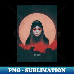 Hausu House - Premium PNG Sublimation File - Vibrant and Eye-Catching Typography