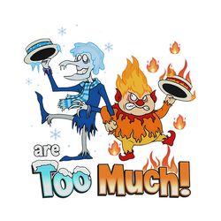 Miser Brothers Too Much Heat and Snow Miser PNG Download
