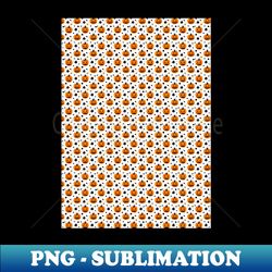 Halloween Pumpkin Pattern 4 - Vintage Sublimation PNG Download - Create with Confidence