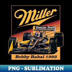 Bobby Rahal 1993 Retro - Unique Sublimation PNG Download - Fashionable and Fearless