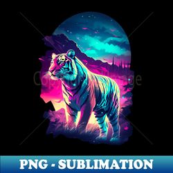 Color tiger - Stylish Sublimation Digital Download - Perfect for Sublimation Art
