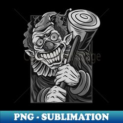 scary high clown halloween - Premium Sublimation Digital Download - Capture Imagination with Every Detail