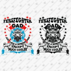 Firefighter Dad Thin Red Line SVG Cut File T-Shirt Sublimation Design