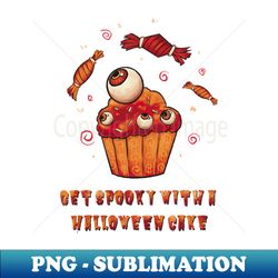 Halloween Cake Food - Stylish Sublimation Digital Download - Unleash Your Inner Rebellion