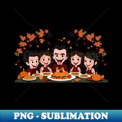 Vampires Dinner - Exclusive Sublimation Digital File - Boost Your Success with this Inspirational PNG Download