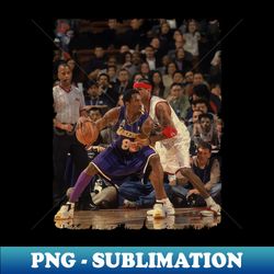 Legend vs Allen Iverson - Sublimation-Ready PNG File - Perfect for Personalization