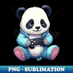 Gamer Panda - Special Edition Sublimation PNG File - Transform Your Sublimation Creations