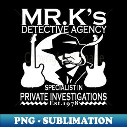 Dire Straits Inspired Mark Knopfler Private Investigations - Sublimation-Ready PNG File - Perfect for Personalization