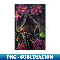 Livingstone Flying Fox and Figs - Premium PNG Sublimation File - Perfect for Sublimation Art