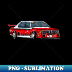 Germany legendary race car BMW 745i E23 M88 South Africa - High-Resolution PNG Sublimation File - Unlock Vibrant Sublimation Designs