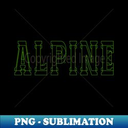 alpine - Stylish Sublimation Digital Download - Transform Your Sublimation Creations