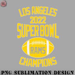 Football PNG 2022  Super Bowl Champions Los Angeles