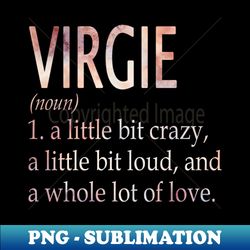 Virgie Girl Name Definition - Exclusive Sublimation Digital File - Perfect for Creative Projects