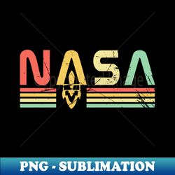 Nasa Vintage Colors Funny Gift - Exclusive Sublimation Digital File - Unleash Your Creativity