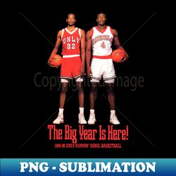 Stacey Augmon and Larry Johnson 1989 - Special Edition Sublimation PNG File - Revolutionize Your Designs