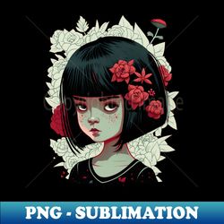 Goth girl - Unique Sublimation PNG Download - Perfect for Creative Projects