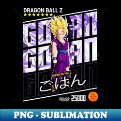 Son Gohan - Professional Sublimation Digital Download - Boost Your Success with this Inspirational PNG Download