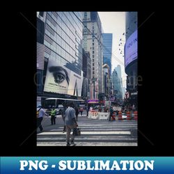 times square manhattan new york city - instant sublimation digital download - defying the norms