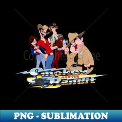 smokey and the bandit - Decorative Sublimation PNG File - Enhance Your Apparel with Stunning Detail