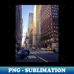 manhattan new york city - modern sublimation png file - stunning sublimation graphics