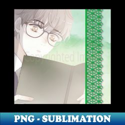 Another sweet guy reading - Exclusive PNG Sublimation Download - Fashionable and Fearless