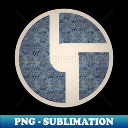 Dusty Blue Metal - Premium PNG Sublimation File - Unleash Your Creativity