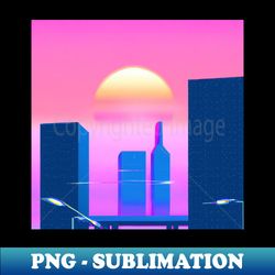 Sundown Town - PNG Transparent Sublimation File - Transform Your Sublimation Creations