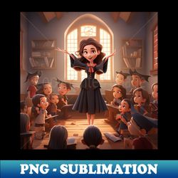 Witch teacher - PNG Transparent Sublimation File - Create with Confidence