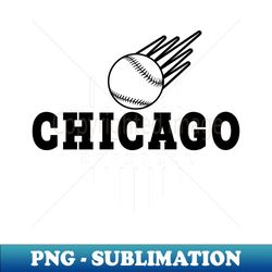 Vintage Baseball Pattern Chicago Sports Teams Proud Name - Decorative Sublimation PNG File - Spice Up Your Sublimation Projects