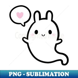 Cutie Bunny Ghost 02  Nikury - Elegant Sublimation PNG Download - Unleash Your Inner Rebellion