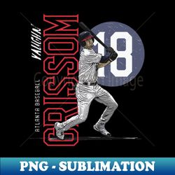 Vaughn Grissom Atlanta Vertical - Professional Sublimation Digital Download - Vibrant and Eye-Catching Typography