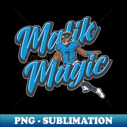 Malik Willis Magic - Digital Sublimation Download File - Capture Imagination with Every Detail