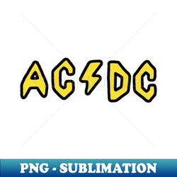 AC DC Beavis Butthead - Signature Sublimation PNG File - Perfect for Personalization
