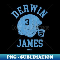 Derwin James Los Angeles C Helmet Font - High-Resolution PNG Sublimation File - Stunning Sublimation Graphics