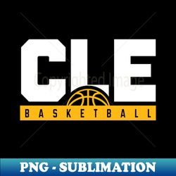 Cleveland Basketball Tee - Creative Sublimation PNG Download - Capture Imagination with Every Detail