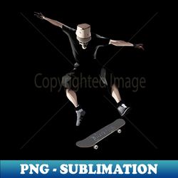 Skelihead Skate - PNG Transparent Sublimation Design - Spice Up Your Sublimation Projects
