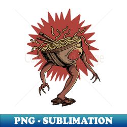 Noodle obake - Creative Sublimation PNG Download - Fashionable and Fearless