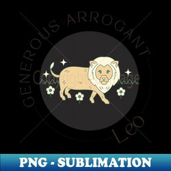 Leo - Vintage Sublimation PNG Download - Unlock Vibrant Sublimation Designs