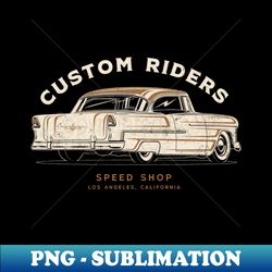 CUSTOM RIDERS - Elegant Sublimation PNG Download - Perfect for Sublimation Art