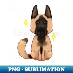 Belgian Shepherd Malinois - Retro Png Sublimation Digital Download - Perfect For Personalization