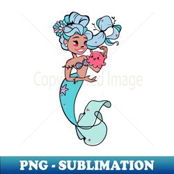 Jelly Mermaid - Special Edition Sublimation PNG File - Create with Confidence